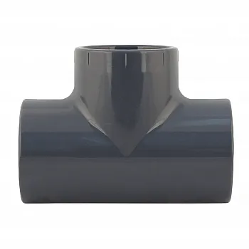 Rohrstecksystem Doppel-O-Ring 40 mm LILIE GrauGELB® - T-Stück