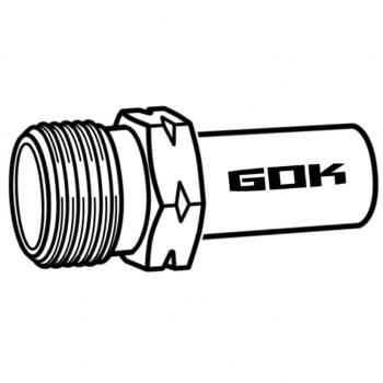 Verbindungsstück - G 1/4 LH-KN x RST 8, SB-verpackt