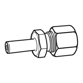 Verbindungsstück, RST 8 x RVS 10