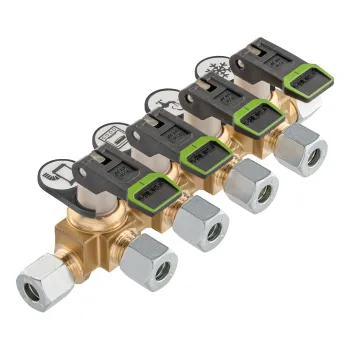 Verteilerblock KSV-AB4 kurz, ø 8 mm