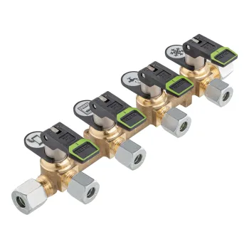 Verteilerblock KSV-AB4 lang, ø 10 mm