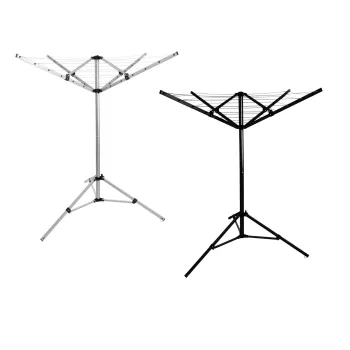 Wäschespinne Premium silber