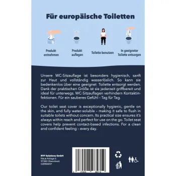 WC Sitzauflagen (25 Stück)