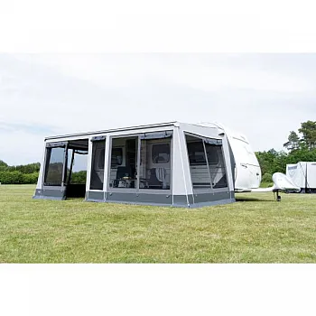 WIGO-Markisen-Set Rolli Plus Lounge, Größe 10b, Umlaufmaß 1000 - 1034 cm, Auszug 2,5 m -