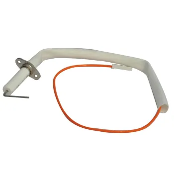 Zündkerze geschraubt, 45 cm