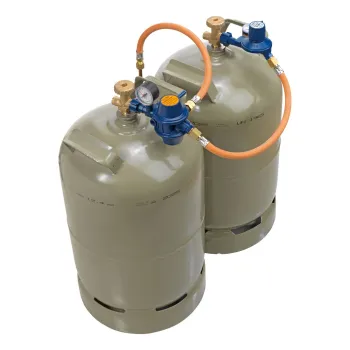 Zweiflaschenanlage Caramatic BasicTwo, 50 mbar