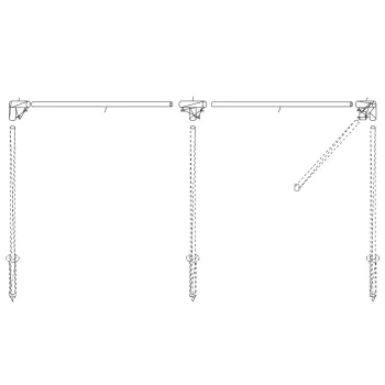 Zwischenrohr Windschutzgestänge