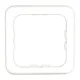 Abdeckrahmen weiß, 2-fach