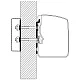 Adapter Flat Wall für Thule 3200 -