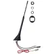 Aktive FM/DAB+ Kombiflex-Dachantenne, 12 Volt