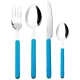 Besteckset Delice, blau
