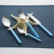 Besteckset Delice, blau