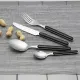 Besteckset Delice, schwarz