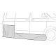 Bodenschürze - VW T5/T6