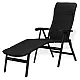 Campingstuhl Noblesse Deluxe - schwarz