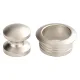 Druckknopf - silber, lose