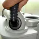 Elektrische WC-Entlüftung für Porta Potti, Bodenvariante