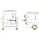 EuroCarry Fahrradträger - Mercedes Sprinter, VW LT 2, Ducato 230/244