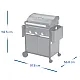 Gartengrill Select 3 L Plus -