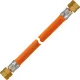 Gas-Hochdruckschlauchleitung 10 bar bds. G 1/4 LH-ÜM x 600 MS