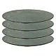 Essteller CLUB - ø 26 cm, 4er-Set, grau