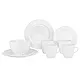 Geschirrset Royal Line - 16-tlg., weiß