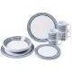 Geschirrset Bluebay