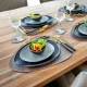 Glasuntersetzer-Set, taupe