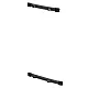 Kit Bar Carry-Bike DJ - Ford Transit Generation 7, schwarz