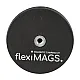 Magnet rund flexiMAGS - flexiMAG-43, 4er Set schwarz