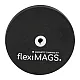 Magnet rund flexiMAGS - flexiMAG-57, 2er Set schwarz
