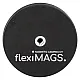 Magnet rund flexiMAGS - flexiMAG-66, 2er Set schwarz
