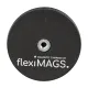 Magnet rund flexiMAGS, schwarz, 43 mm
