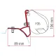 Markisenadapter Kit Renault Trafic für F35