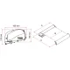 Markisenpaket F80s für Ducato, 400 cm