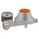 Niederdruckregler 1,5 kg/h, mit Manometer, KLF x G 1/4 LH-KN
