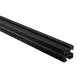 Profil 30 x 30 mm, schwarz eloxiert, 1,95 m