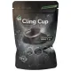 Saugnapf ClingCup mit Edelstahl D-Ring schwarz