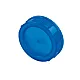 Schraubverschluss und Dichtung - blau für Toilette Bi-Pot