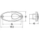 Seitenmarkierungsleuchte, 9807, 102 x 45 x 40 mm