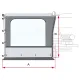 Seitenwand Side W Pro Van F43 300