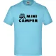 T-Shirt 'Mini Camper', Hellblau, Größe 134/146