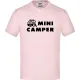T-Shirt 'Mini Camper', Rosa, Größe 122/128