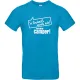 T-Shirt ''n Scheiß muss ich! Ich bin Camper!', Hawaii Blau, Größe 3XL