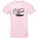 T-Shirt ''n Scheiß muss ich! Ich bin Camper!', Rosa, Größe S