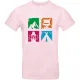 T-Shirt Vanlife 1, Rosa, Größe M