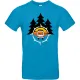 T-Shirt Vanlife 2, Hawaii Blau, Größe L