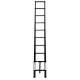 Teleskopleiter inkl. Leitertec System, 290 cm