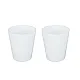 Trinkglas - 250 ml weiß, 2er-Set