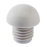 Abdeckkappe, hellgrau